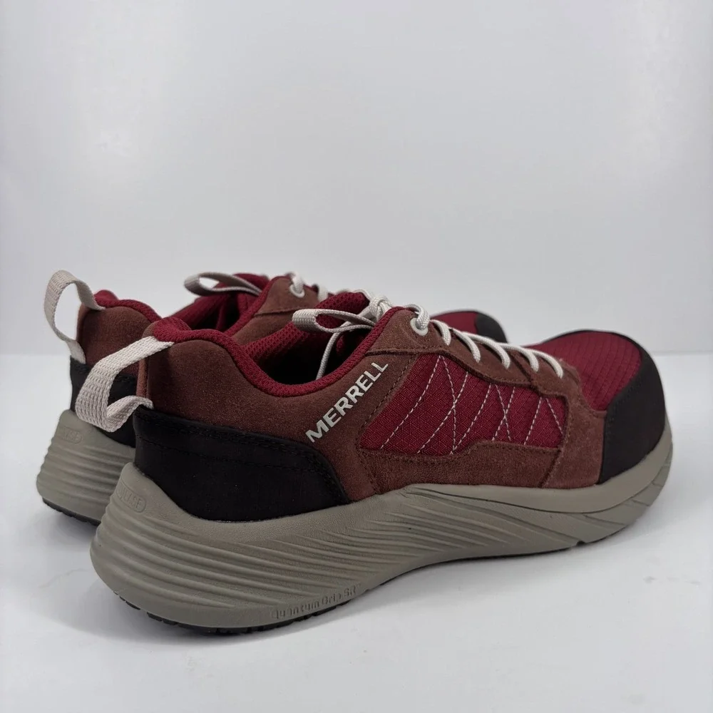 Merrell Alpine Carbon Fiber Toe Work Sneakers Women's US‎ 8.5 Red/Brown J005240